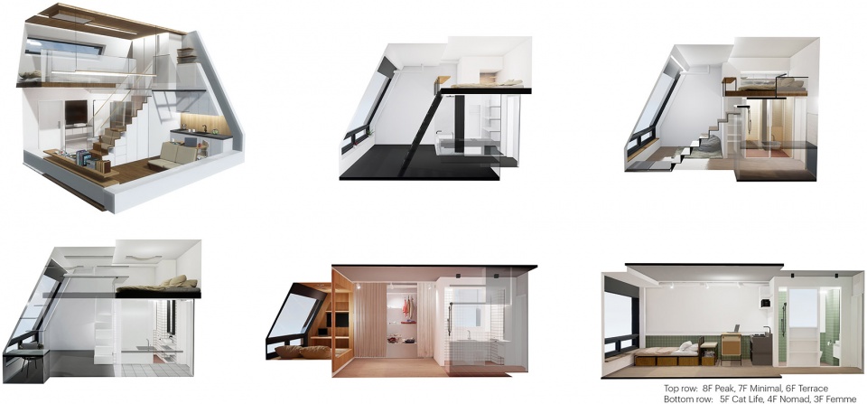 treehouse coliving by bo da architecture