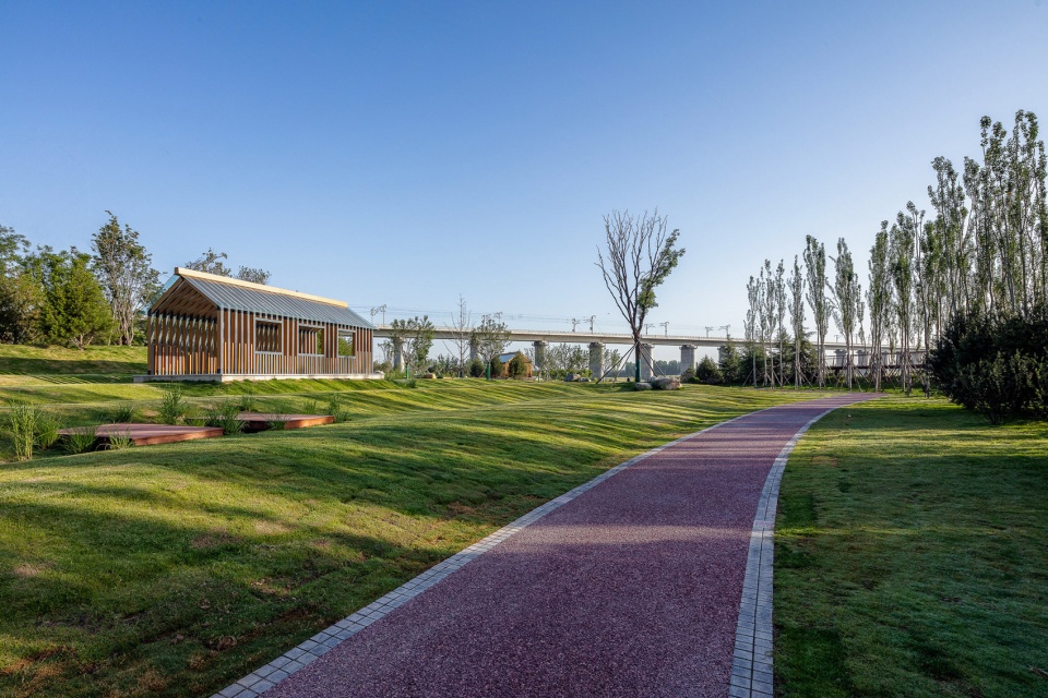 feng river wetland environmental design in xian china by gvl group
