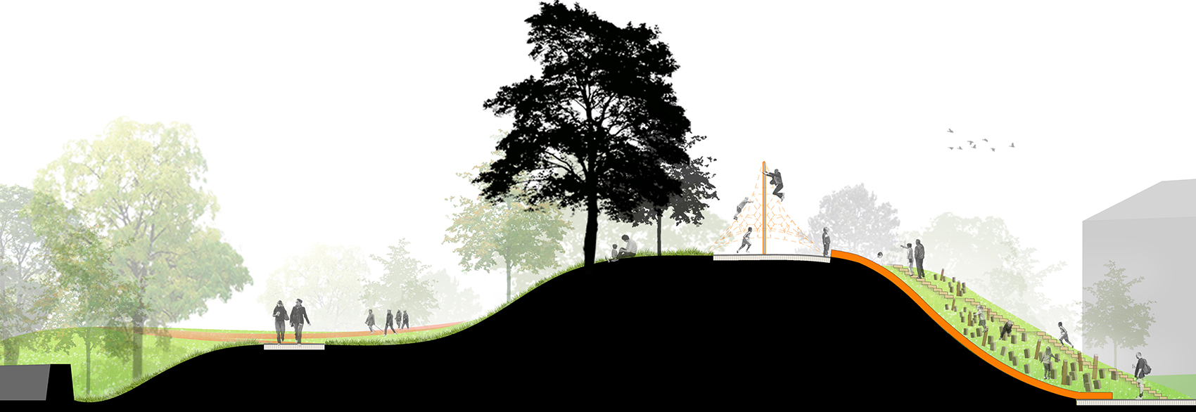 Activity Landscape Kastrup by MASU Planning 谷德设计网