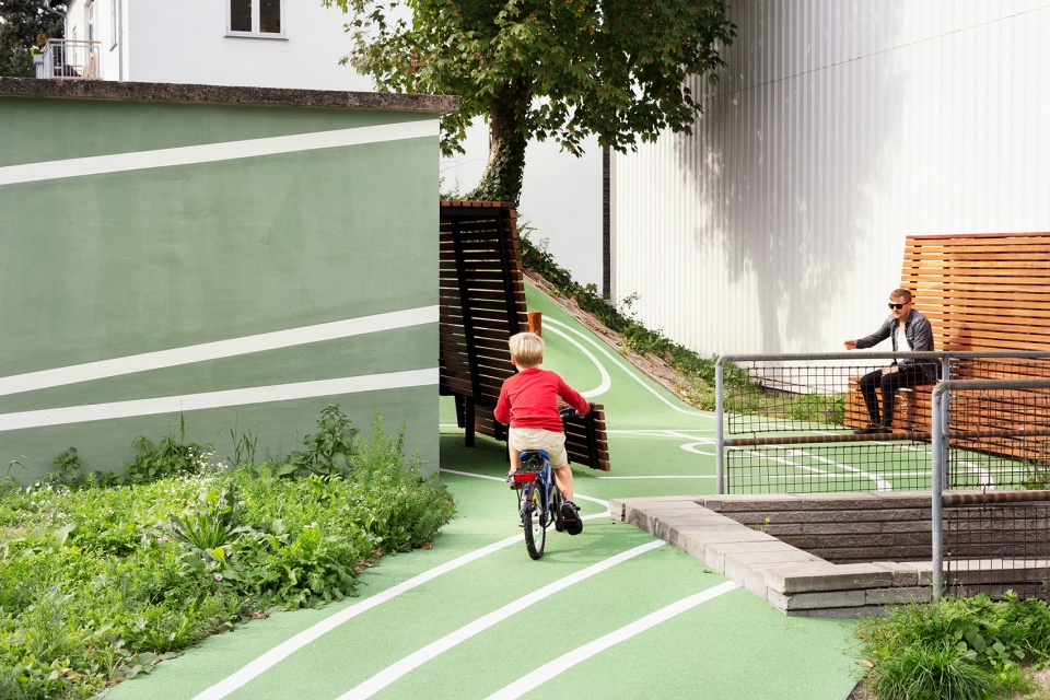 a playscape at mariendalshallen by masu planning