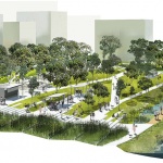 Moonee Ponds Creek沿岸区域规划草案，墨尔本 / McGregor Coxall