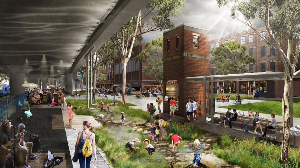 vision for moonee ponds creek renewal gathers momentum by mcgregor coxall