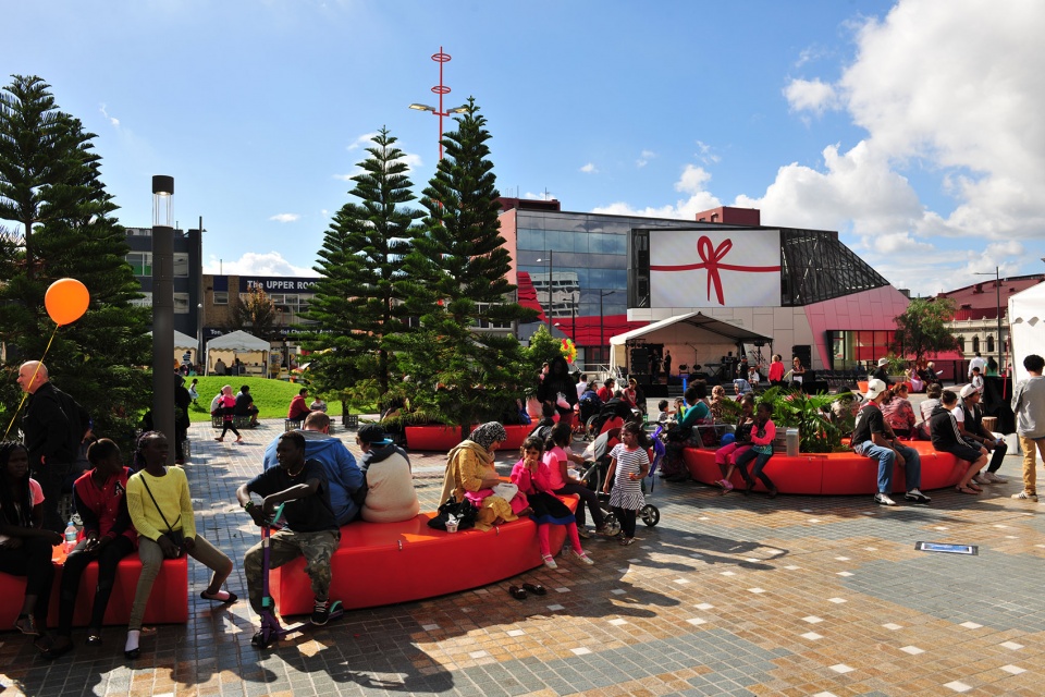 dandenong civic square by rush wright associates
