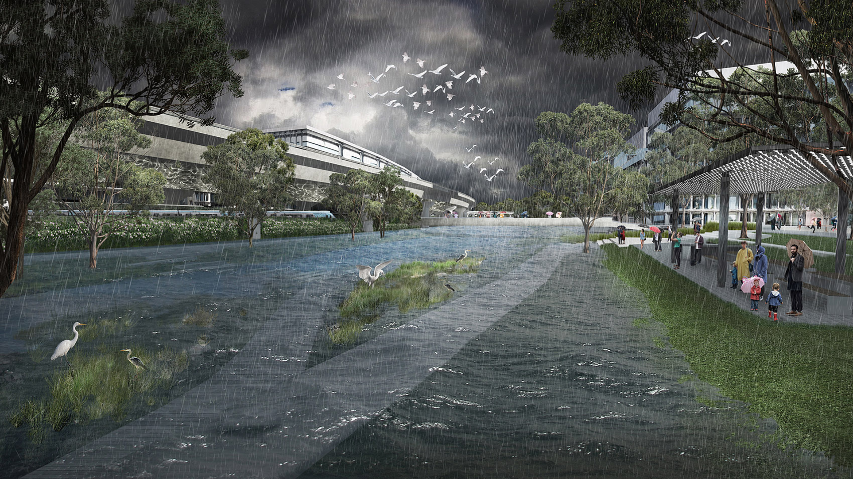 Moonee Ponds Strategic Opportunities Plan by McGregor Coxall 谷德设计网