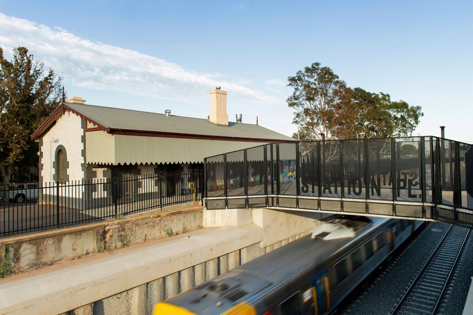 torrens junction rail separation project bowden station by cox architecture