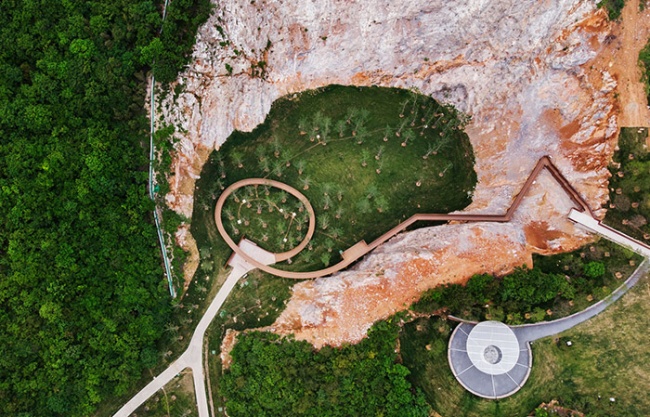 南京 汤山矿坑公园,江苏 张唐景观