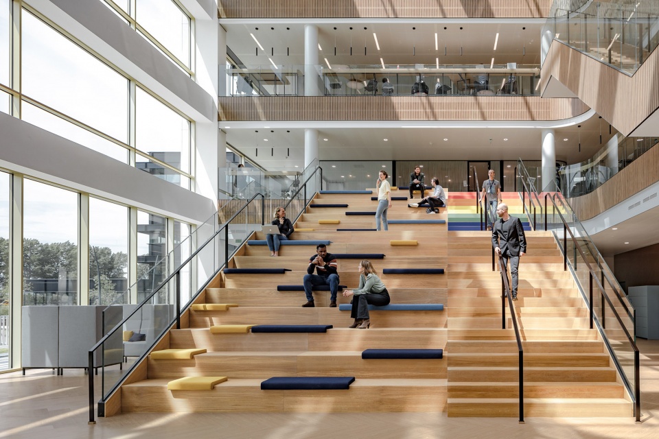 new danone headquarters by powerhouse company