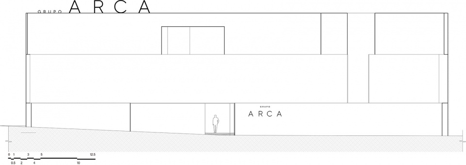 retail and warehouse for grupo arca by esrawe studio