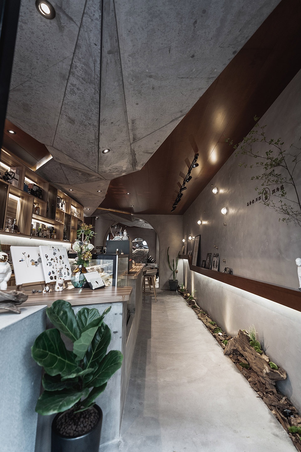 shanhai · guobinger boutique coffee bakery in tianjin china by spring space design studio
