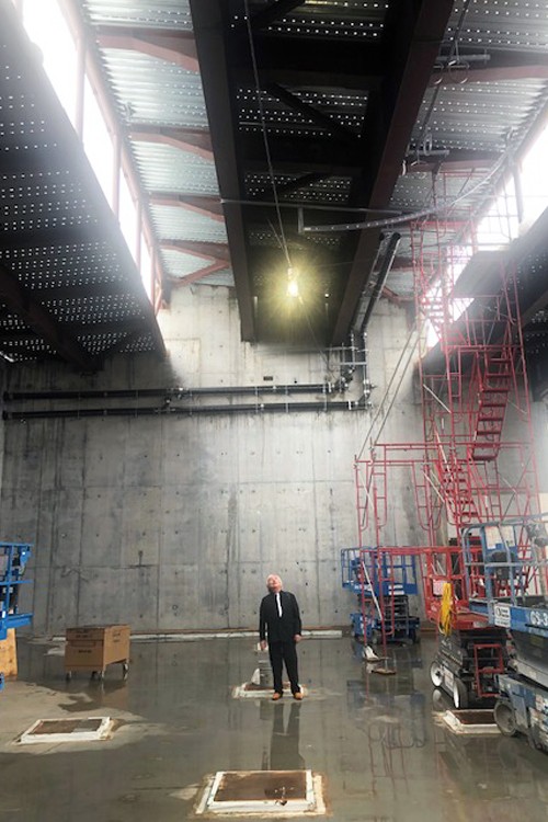 the nancy and rich kinder building for the museum of fine arts houston celebrates topping out