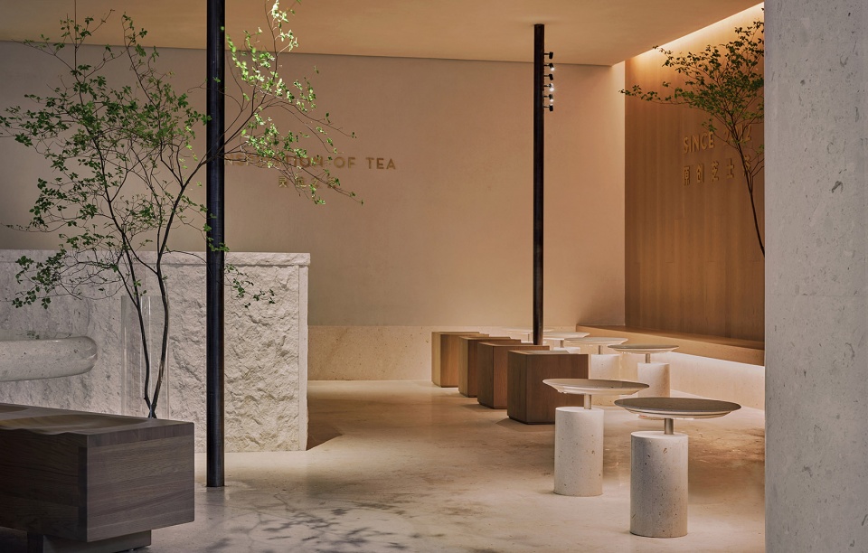 an urban shanshui space heytea at paragon center china by bloomdesign