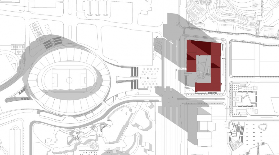 kunshan government affairs service centre china by sdtd