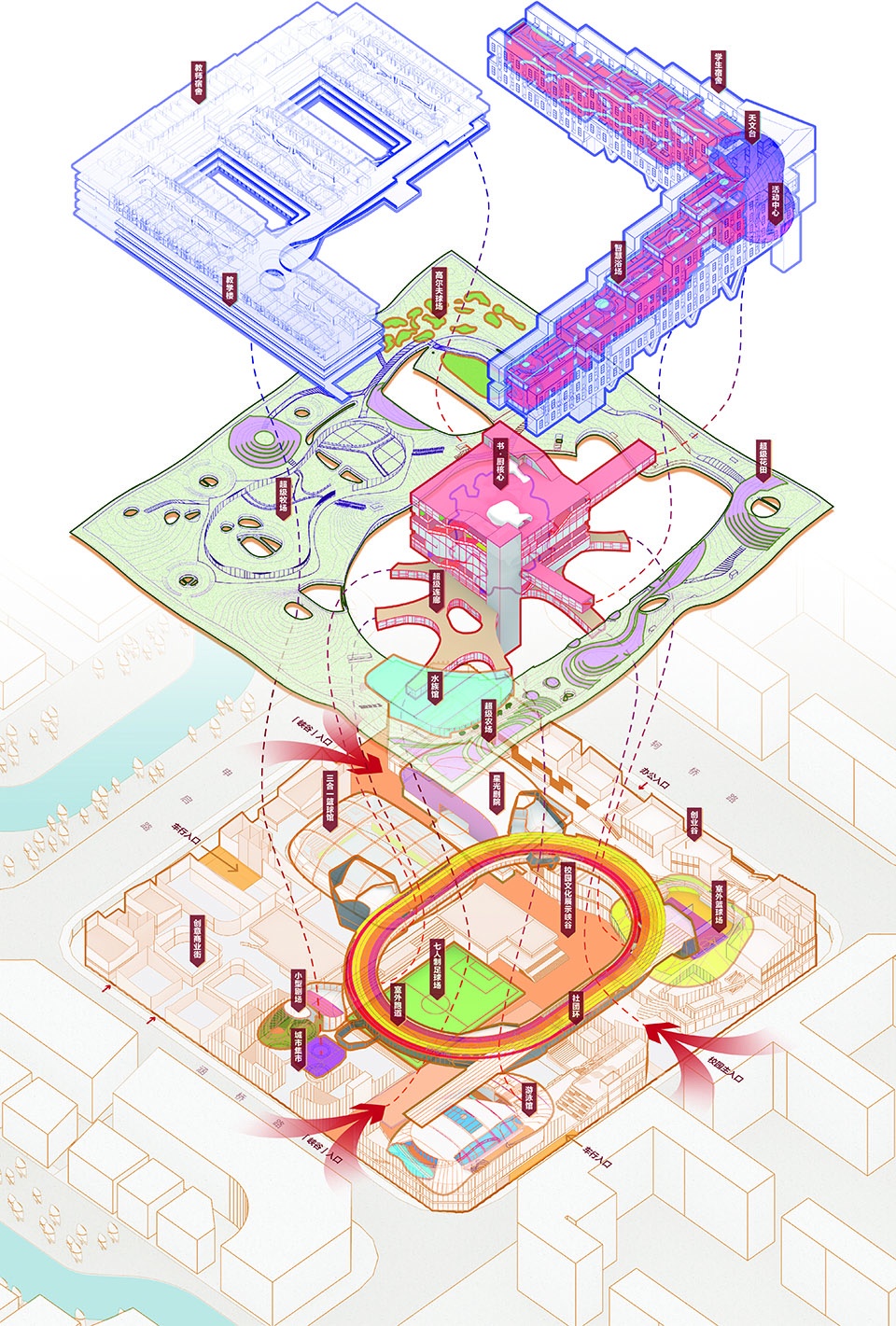 tongji university excellent graduation design rethinking the campus complex china by college of architecture and urban planning tongji un...