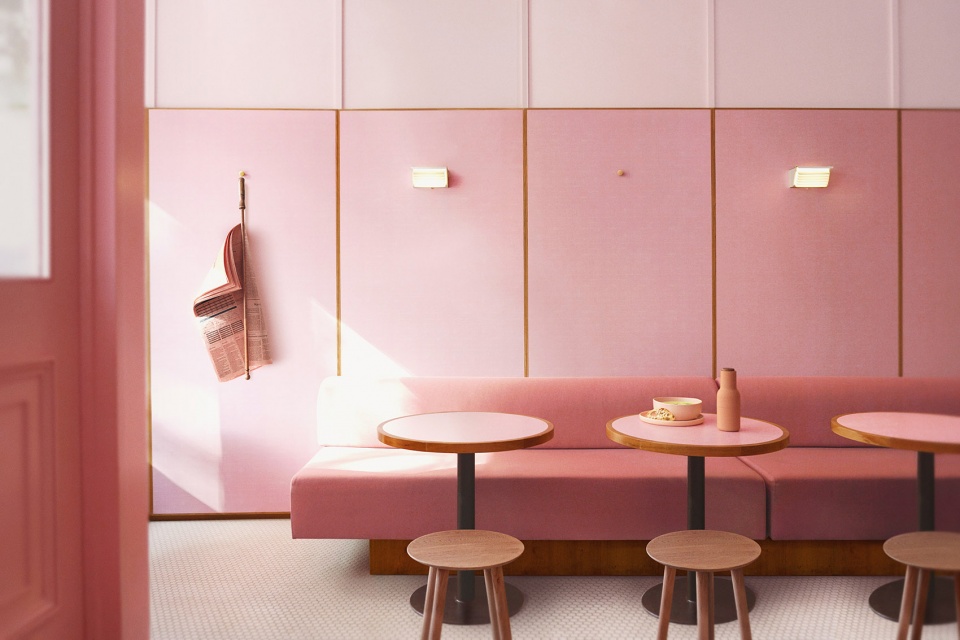 humble pizza cafe by child studio