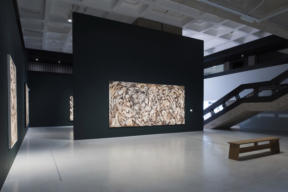 lee krasner living colour exhibition design by david chipperfield architects