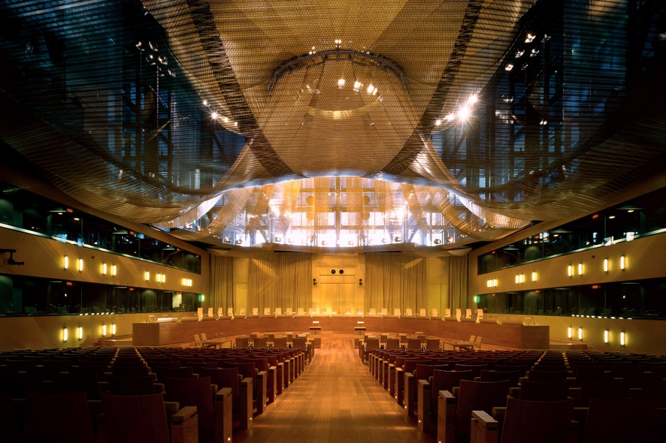 the 5th extension of the courthouse of the court of justice of the european union by dominique perrault architect