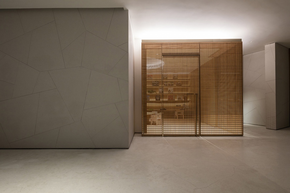 clubhouse and the entrance lobby area of luxury condominium fleur pavilia in hong kong china by uchida design inc