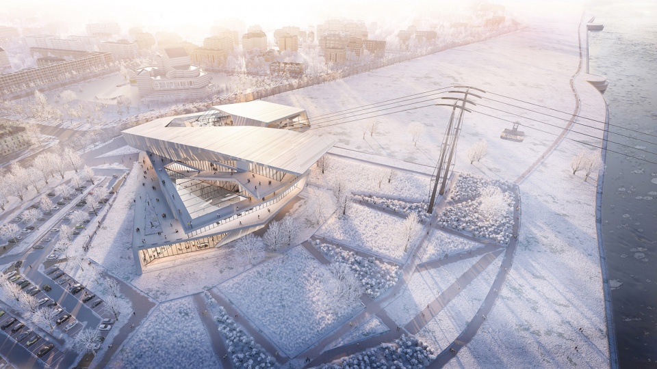connecting russia and china with the first ever cross border cable car unstudios design selected for the blagoveshchensk cable car