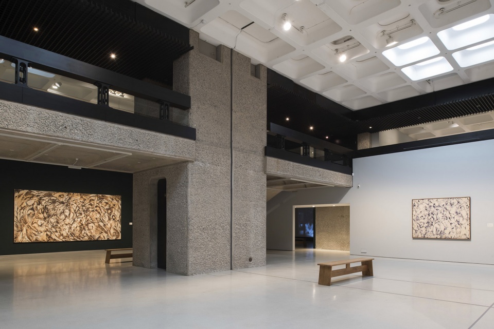 lee krasner living colour exhibition design by david chipperfield architects