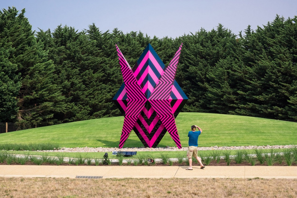 mirri site specific sculpture by uap