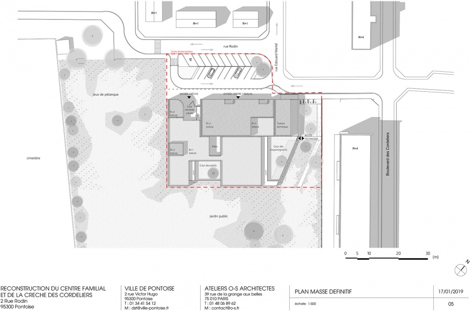 demolition reconstruction of a family facility and a nursery by ateliers o s architectes
