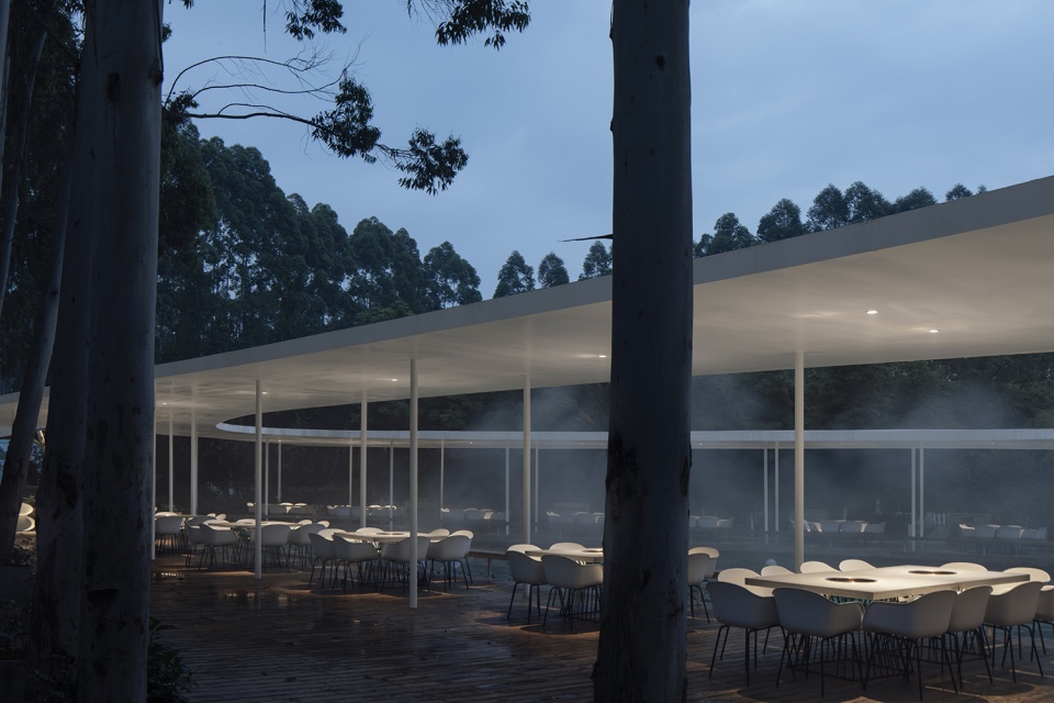 garden hotpot restaurant china by muda architects