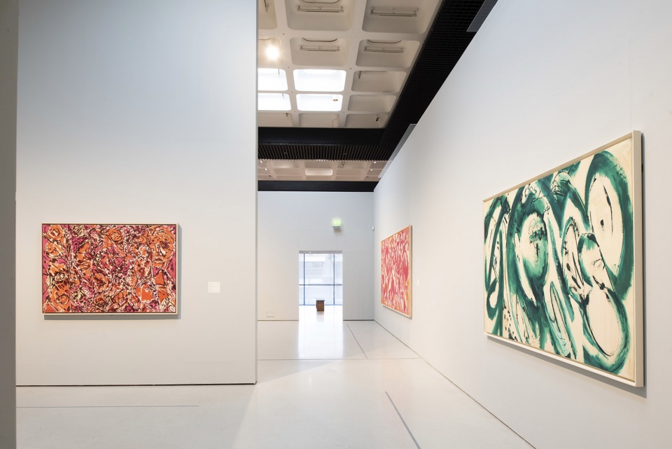 lee krasner living colour exhibition design by david chipperfield architects