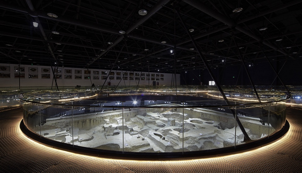 museum of xing kiln ruins in hebei china by yca