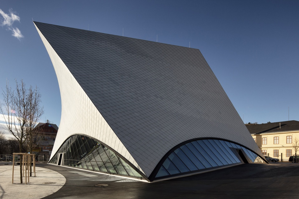 the state gallery of lower austria in krems by marte marte architects