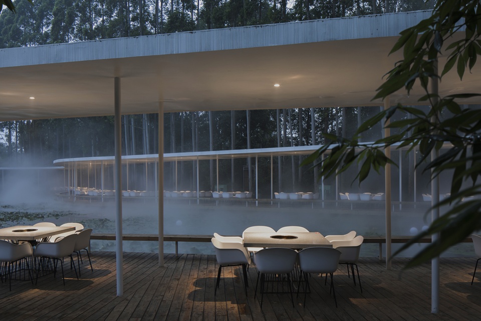 garden hotpot restaurant china by muda architects