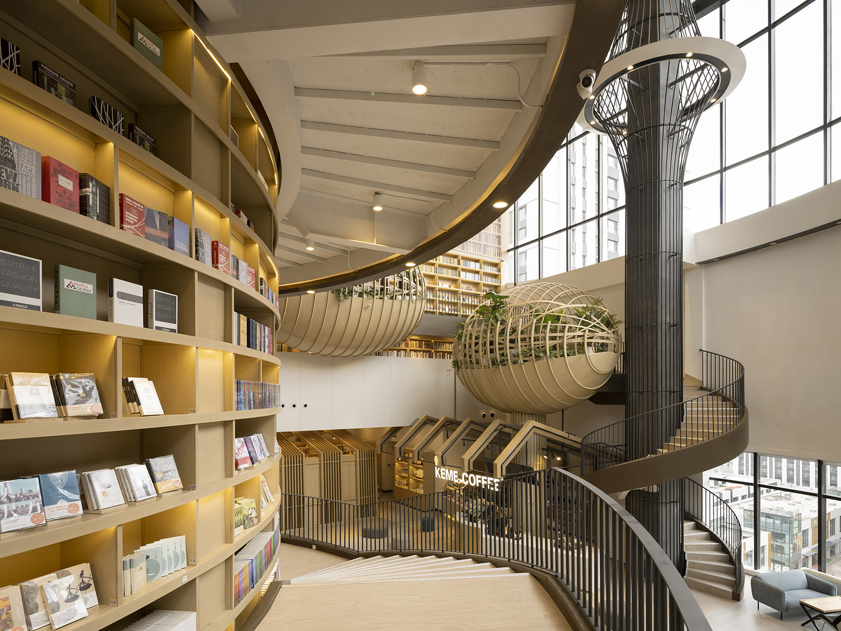 M.I. Book Store, China by HMA Architects & Designers 谷德设计网