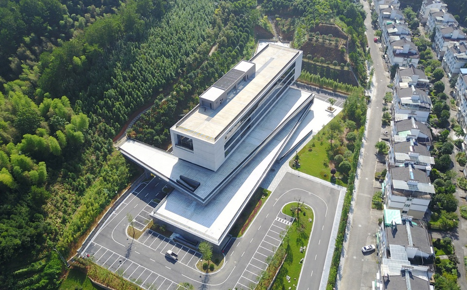 kaihua county 1101 project and urban archives in zhejiang china by the architectural design research institute of zhejiang university co ltd