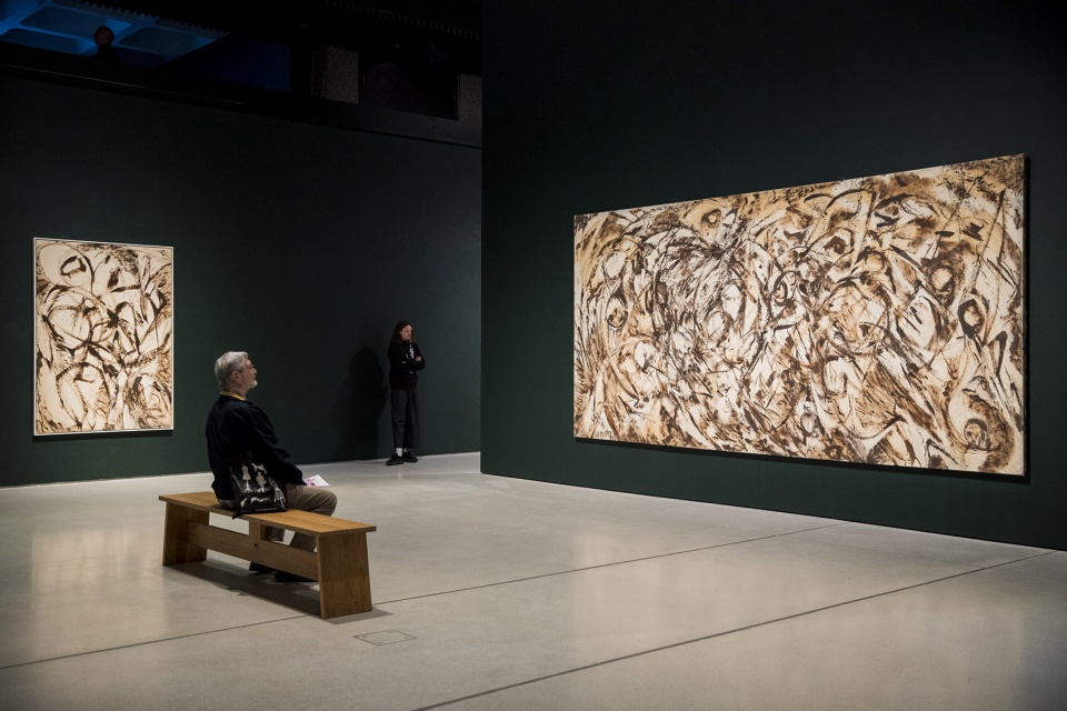 lee krasner living colour exhibition design by david chipperfield architects