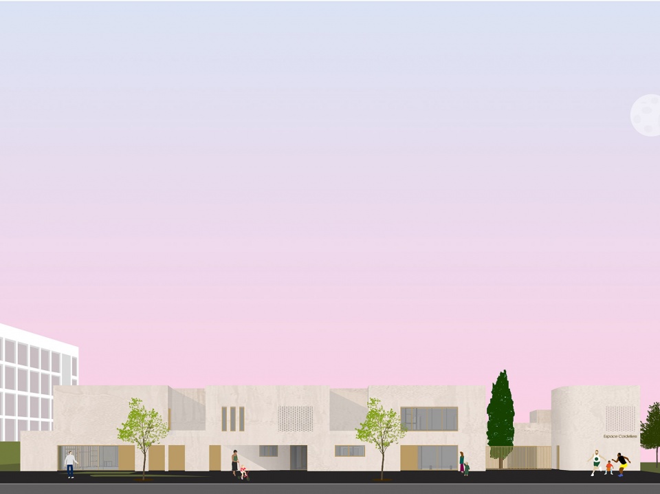 demolition reconstruction of a family facility and a nursery by ateliers o s architectes