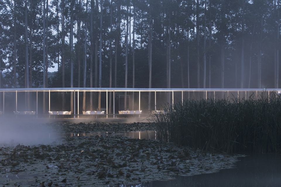 garden hotpot restaurant china by muda architects
