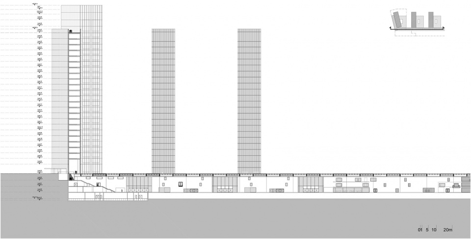 the 5th extension of the courthouse of the court of justice of the european union by dominique perrault architect