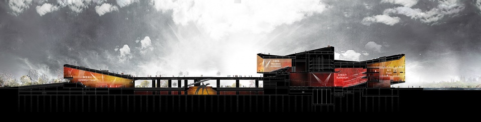 hangzhou yuhang opera china by henning larsen