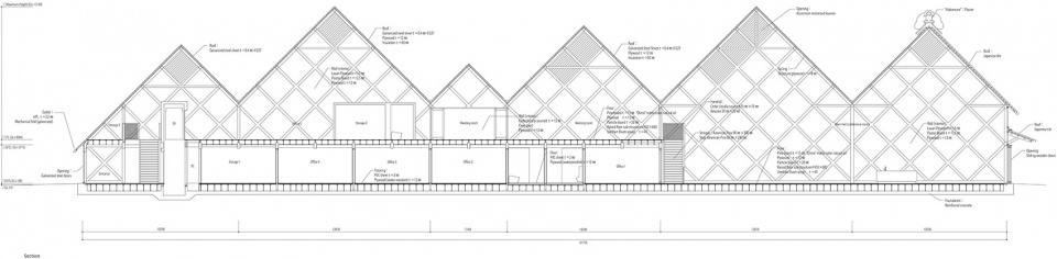 tomioka chamber of commerce and industry by tezuka architects