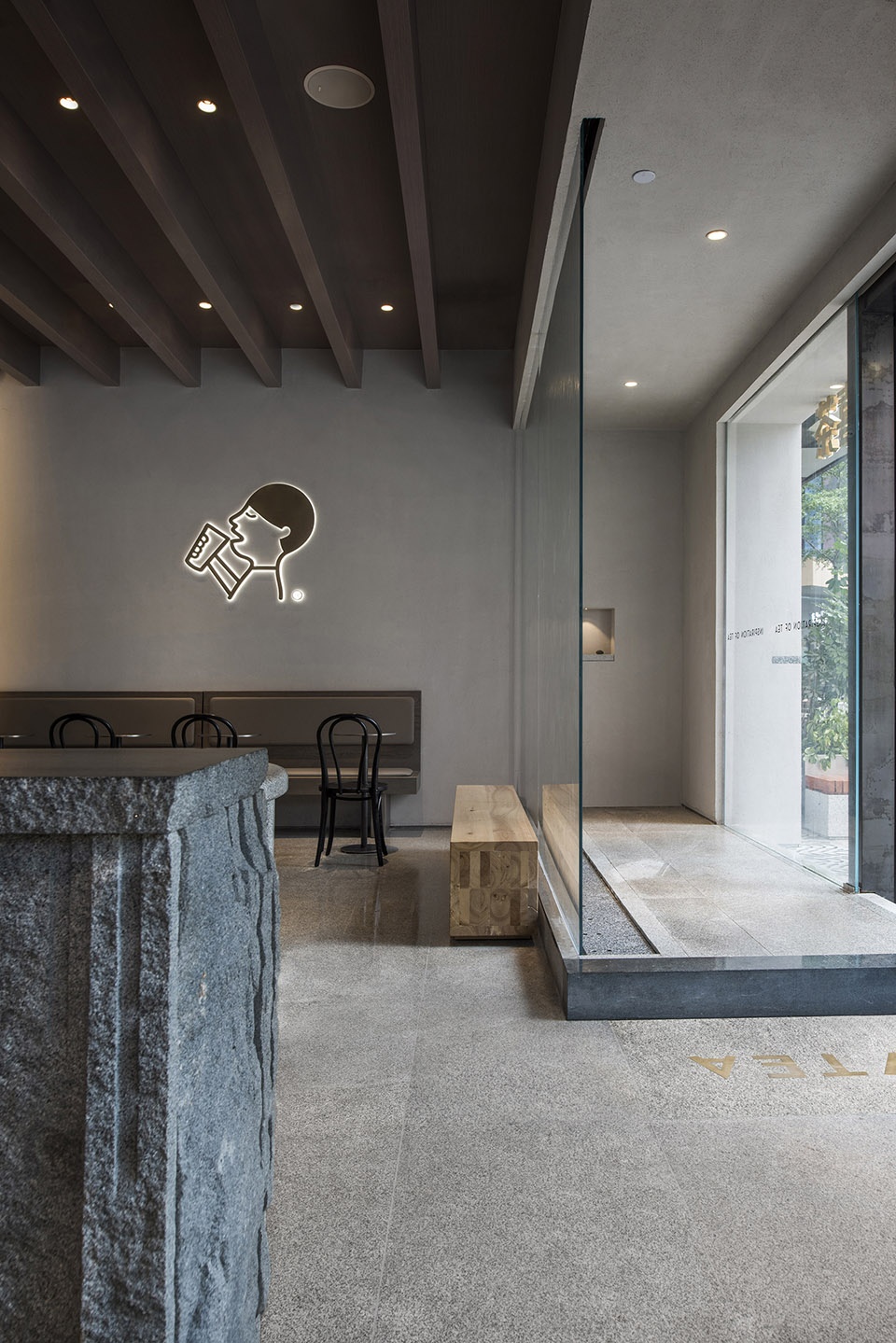an urban shanshui space heytea at the mixc mall in nanning china by bloomdesign