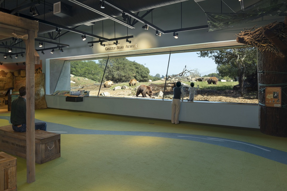 california trail at the oakland zoo by noll tam architects