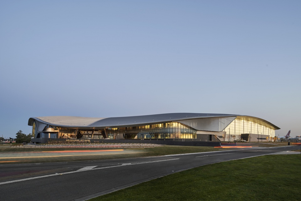 melbourne jet base by cox architecture
