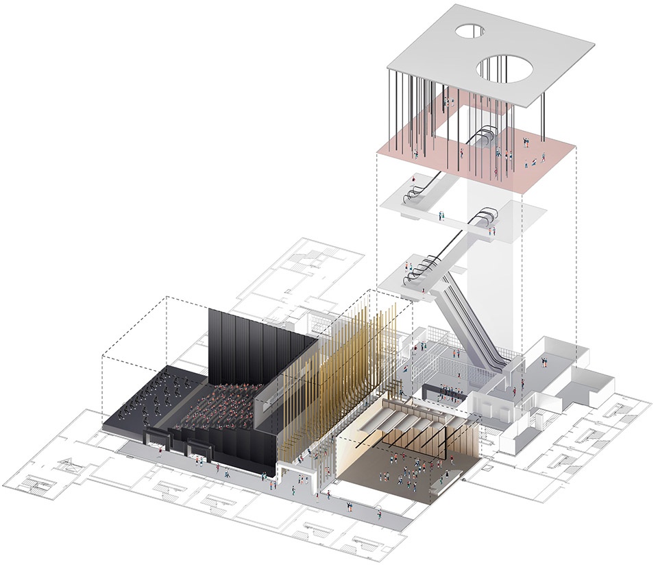 qujiang creative cultural centre china by oval partnership