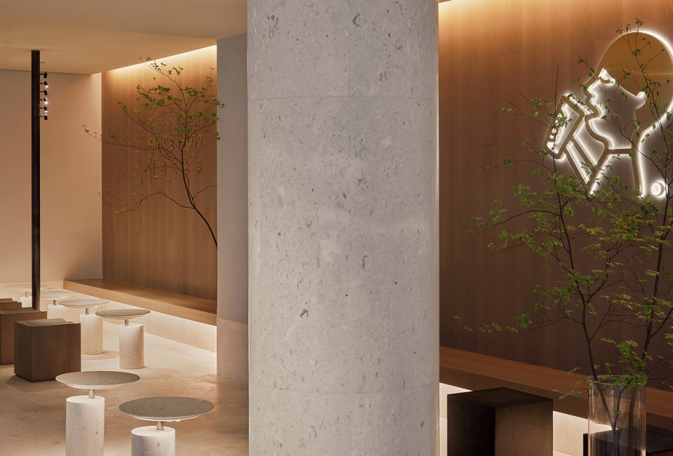 an urban shanshui space heytea at paragon center china by bloomdesign