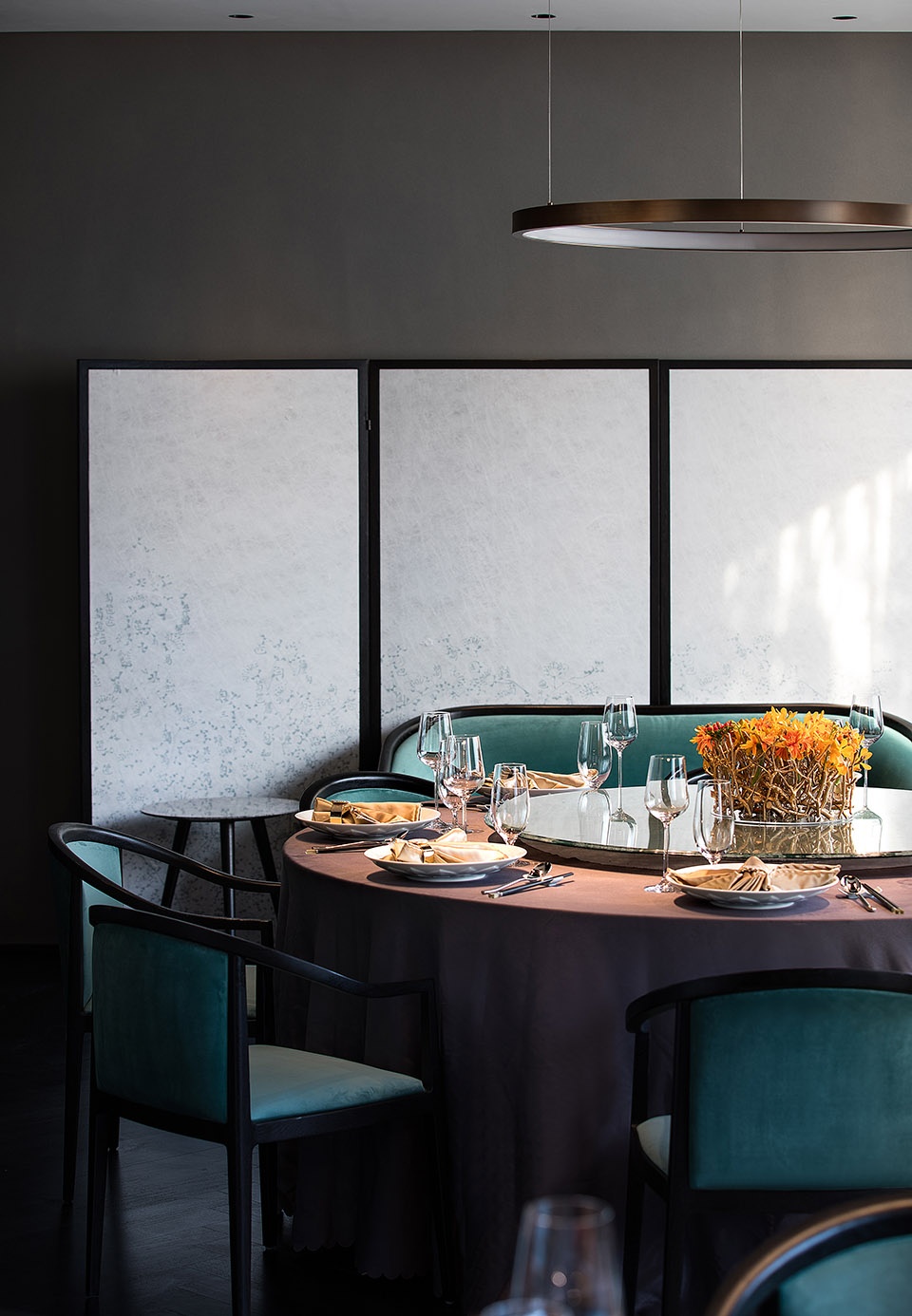 s480 dining villa china by hfd design institute
