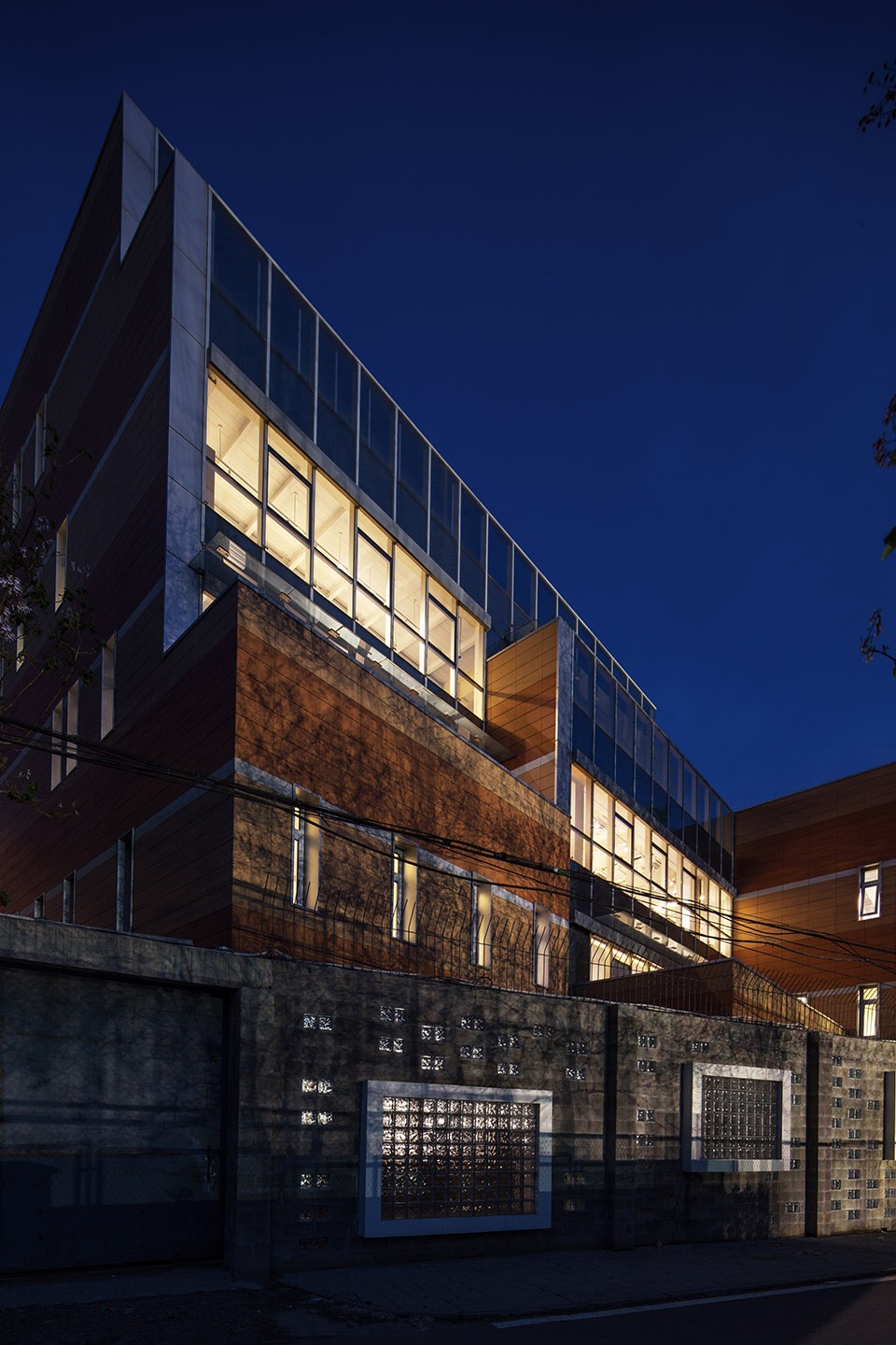 sunlight into the glass renovation of the administrative office building of huijia international school in beijing china by why co