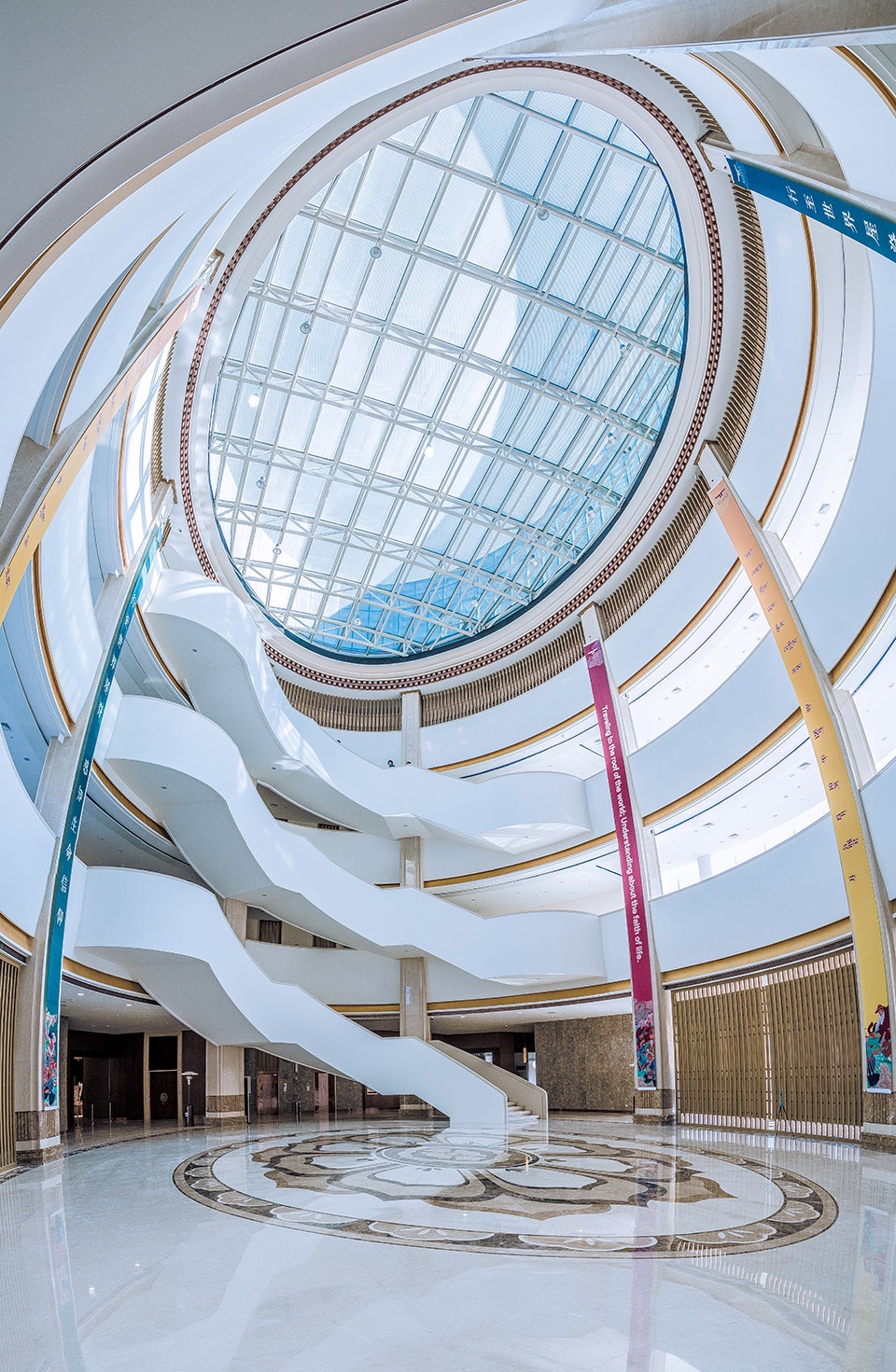 the museum of tibetan culture phase ii in qinghai china by gold mantis