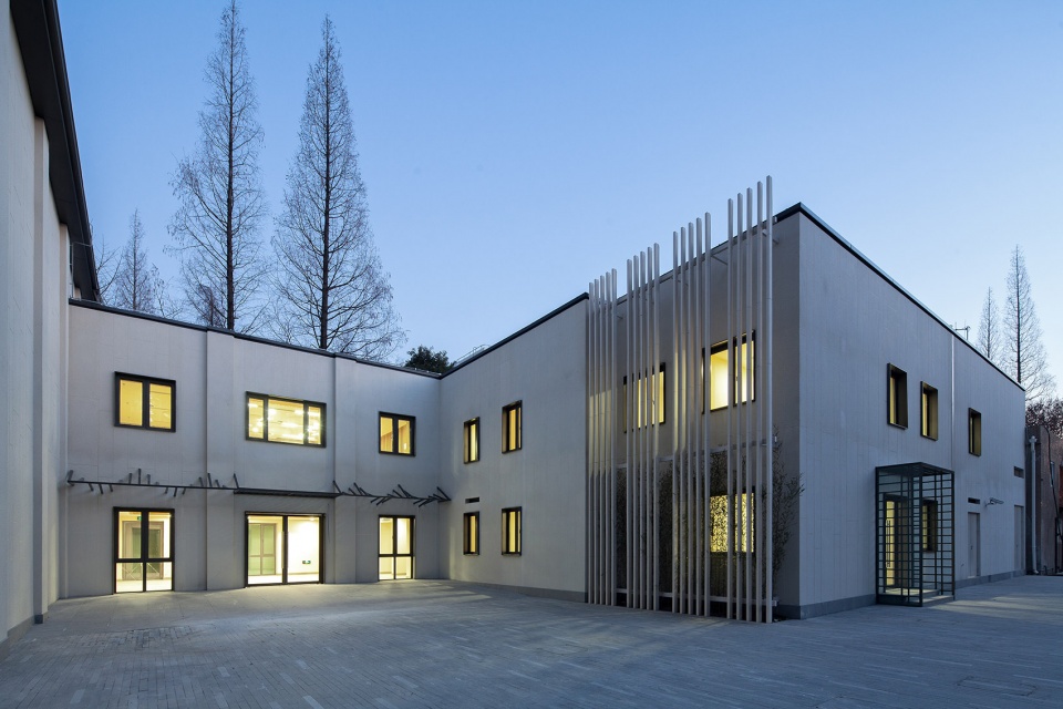 renovation project of shanghai chinese orchestra located at no 336 xinhua road phase i china by tjad
