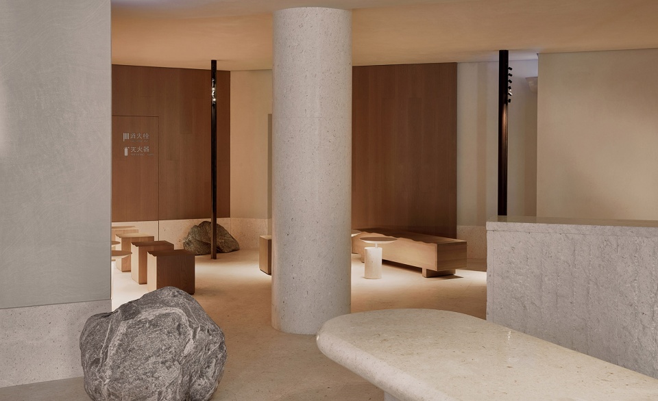 an urban shanshui space heytea at paragon center china by bloomdesign