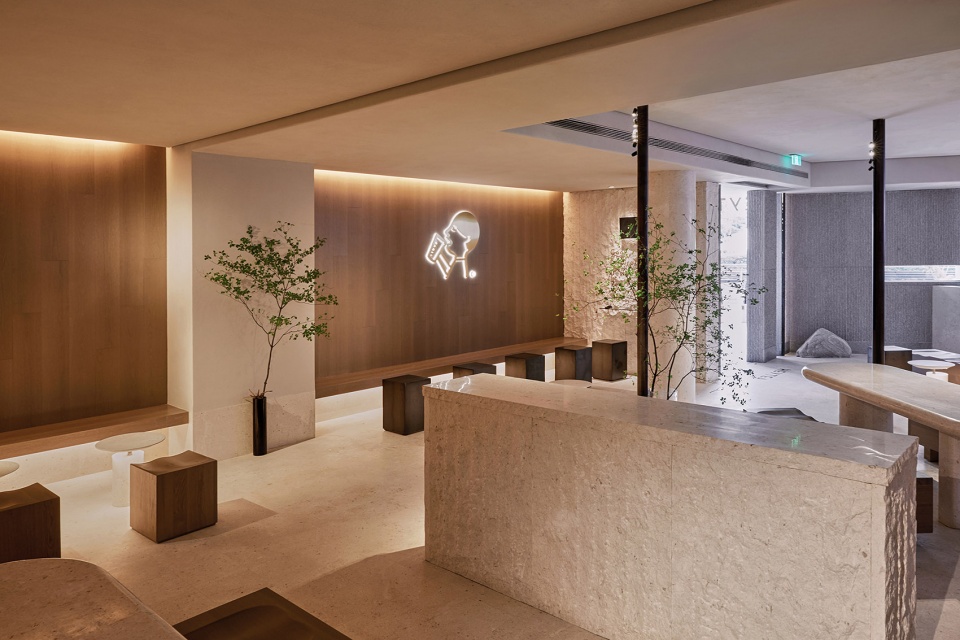 an urban shanshui space heytea at paragon center china by bloomdesign