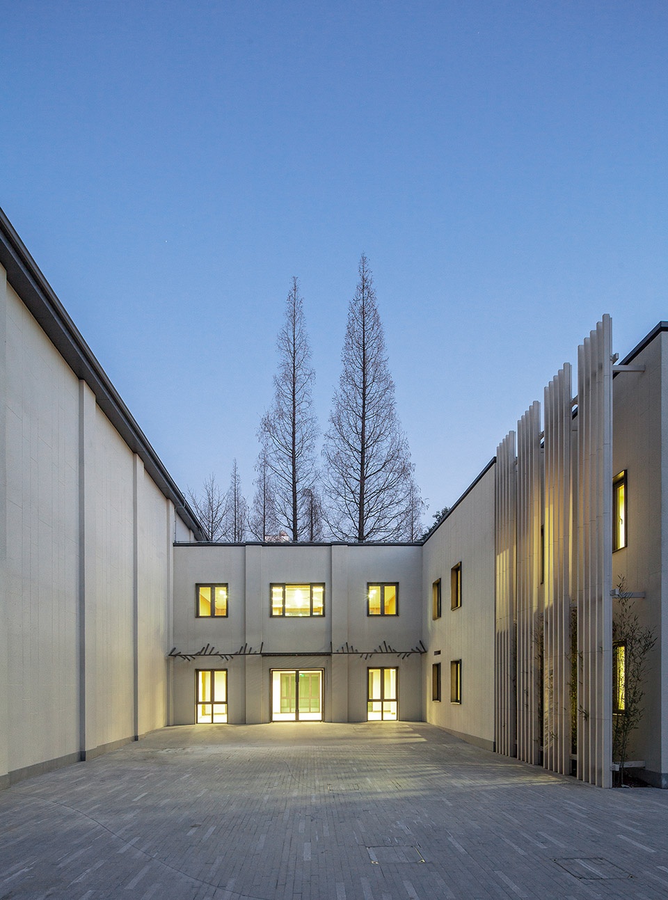 renovation project of shanghai chinese orchestra located at no 336 xinhua road phase i china by tjad